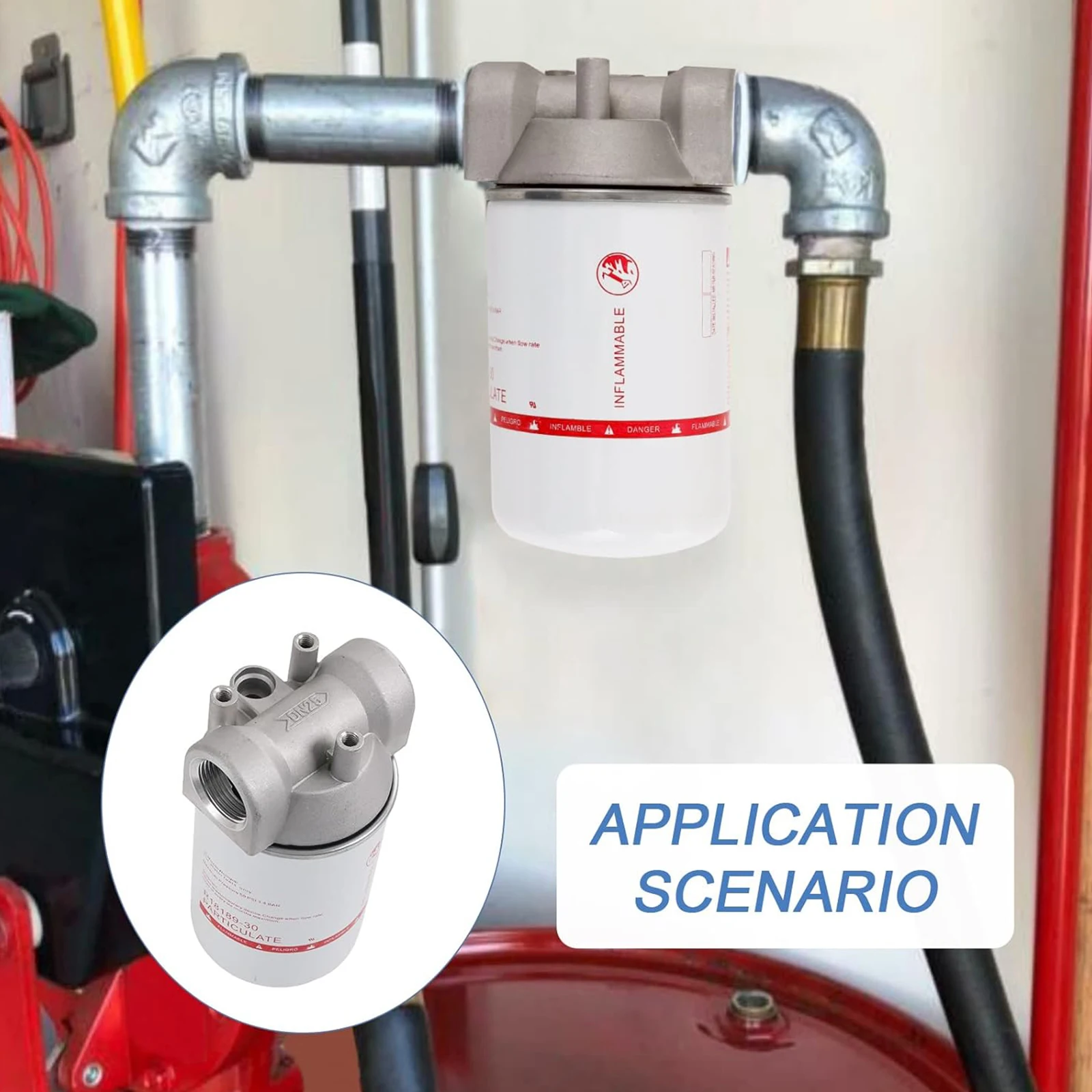 In Stock 10 Micron Fuel Dispenser Filter Diesel Water Separator Filter Oil Fuel Filters for Gas Station