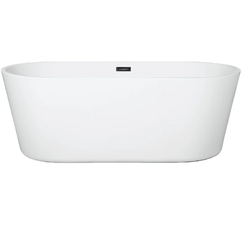 Cheap Bathroom soaking freestanding round acrylic bathtub