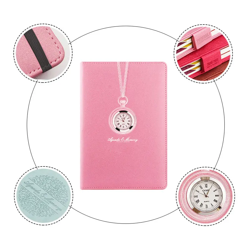 Индивидуальный Органайзер из искусственной кожи в твердой обложке, разделители для планера, планировщик для настройки цели