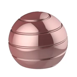 Fingertip Anti Stress Fidget Aluminum Alloy Kinetic Desktop Metal Desk Toy Illusion Fidget Spinner Ball For Kids Adult Gift