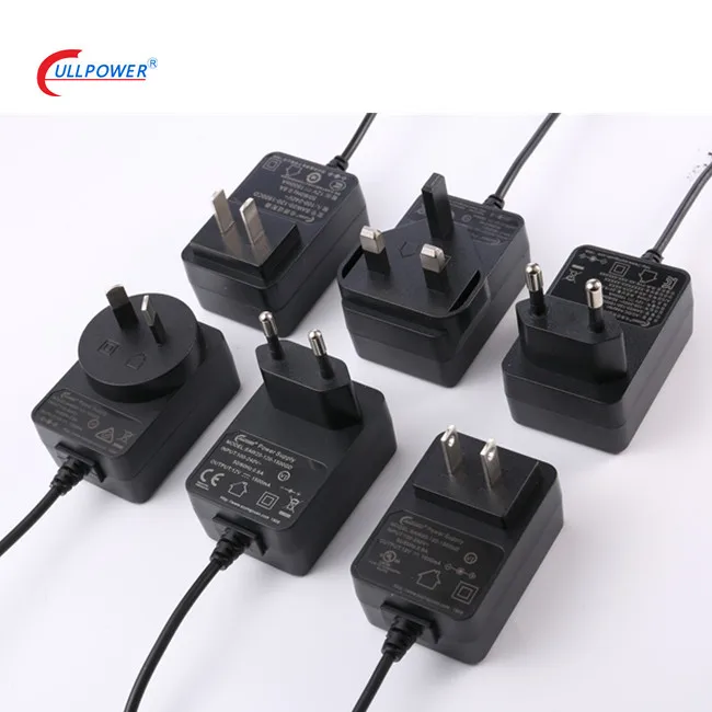 UL FCC CE GS PSE SAA 61558 RCM сертификат 5 в 3A ac dc сменный штекер Адаптер