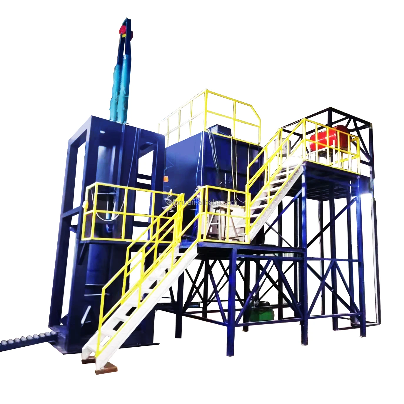 Manufacture Polyurethane Foam Recycling Machine Inslole Furniture Sponge Rebound Foam Machine Mattress Rebonded Foam Machine