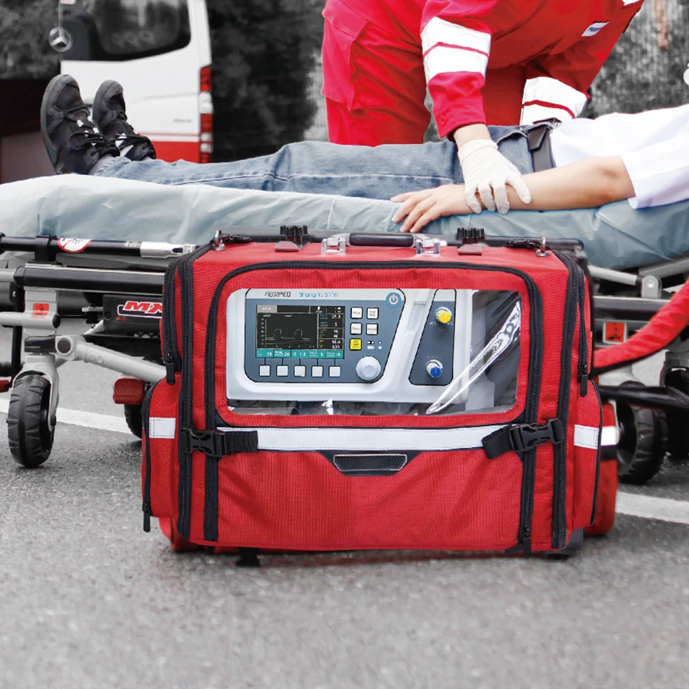 High Quality Portable Ventilators Medical Emergency Ambulance Ventilators Machine for ICU Hospital