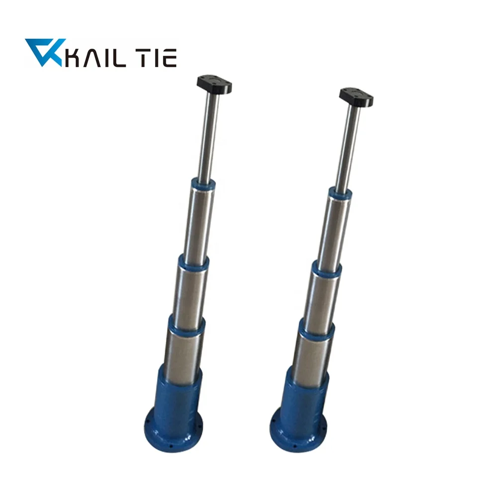 telescopic hydraulic cylinder 5 stage long stroke hydraulic cylinder