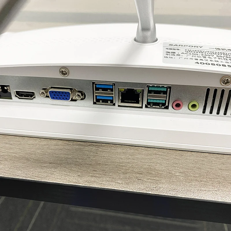 Desktop Computer In tel i7 10510U All in One PC Gaming 23.8 Inch DDR4 WIFI6 Win 10 Gaming Office using