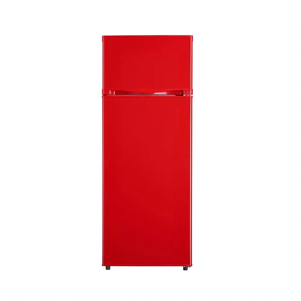 210L Professional Supplier R600a Small Double Door Frezer Refrigerator Deep Freezer