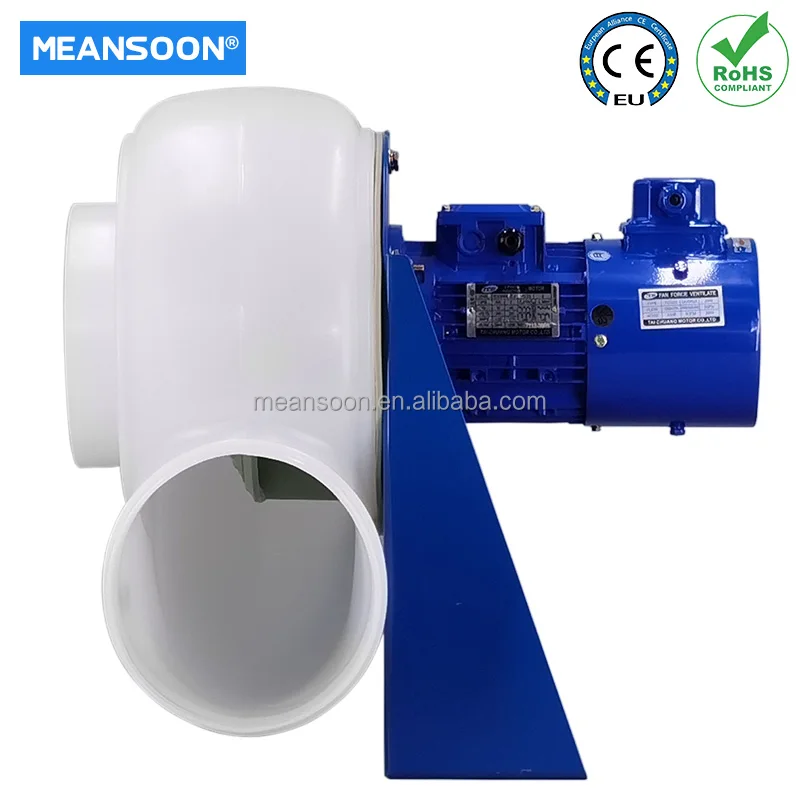 MPCF-250-B2T-VF Variable frequency plastic Chemical resistant exhaust fan