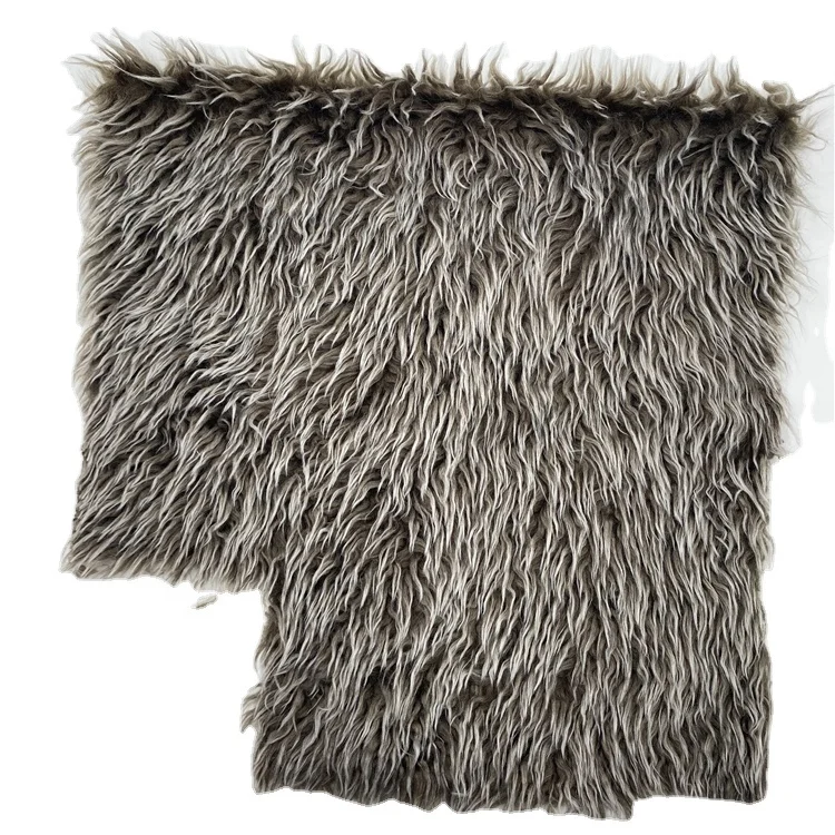 Factory Soft Faux Fur Clothing Shoe Material Toy Fabric