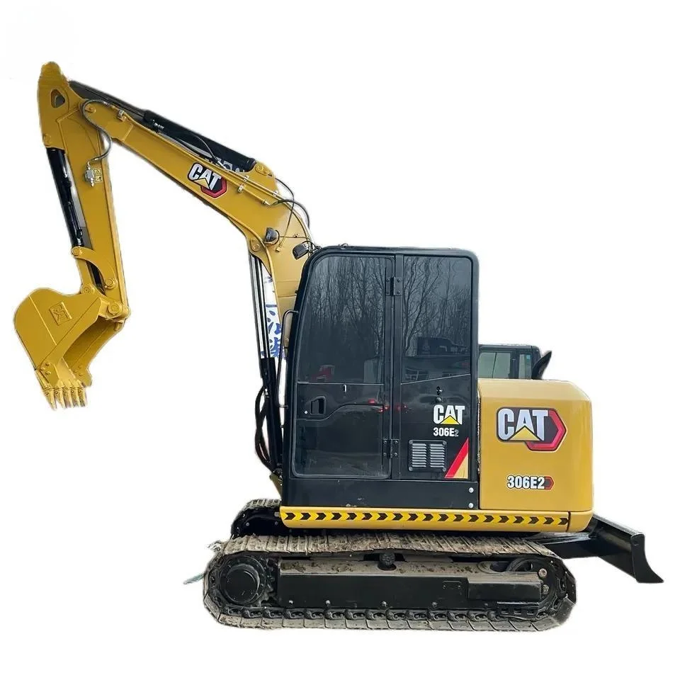 Оригинальный использованный 6-тонный экскаватор Caterpillar Cat306e мини-экскаватор для продажи Cat 306e