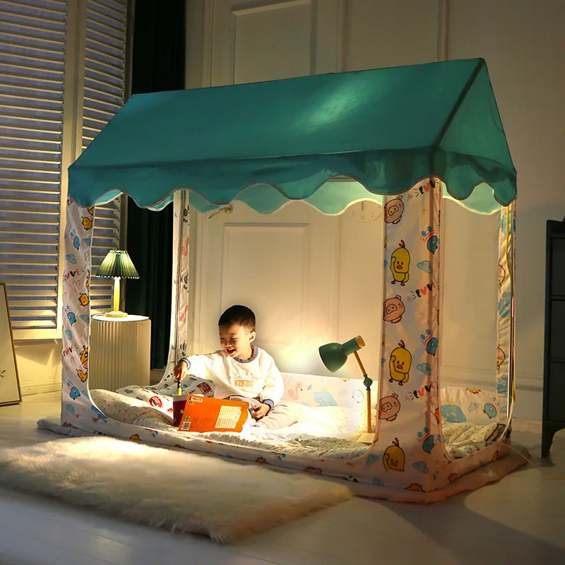 2023 Hot Sale Anti-mosquito Multiple sizes Bed Canopy Mosquito Net For Kids boy and girl  summer foldable polyester