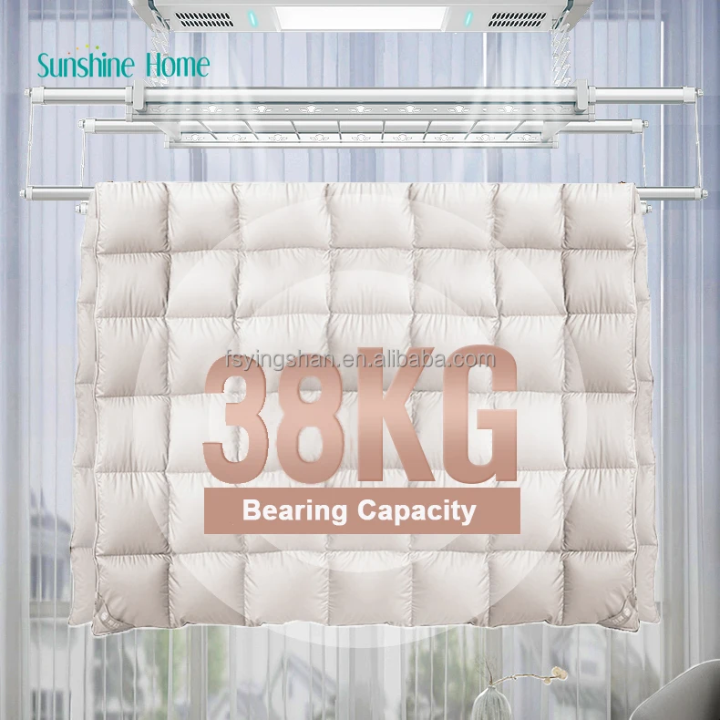 Electric Folding Ceiling Smart Drying Rack Clothes Drying Racks Drying Hanger for Clothes