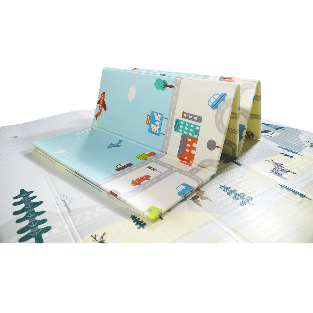 Factory custom cheap hot sale Environmentally friendly portable large 200cm*180cm waterproof soft eva foam puzzle mat for kids