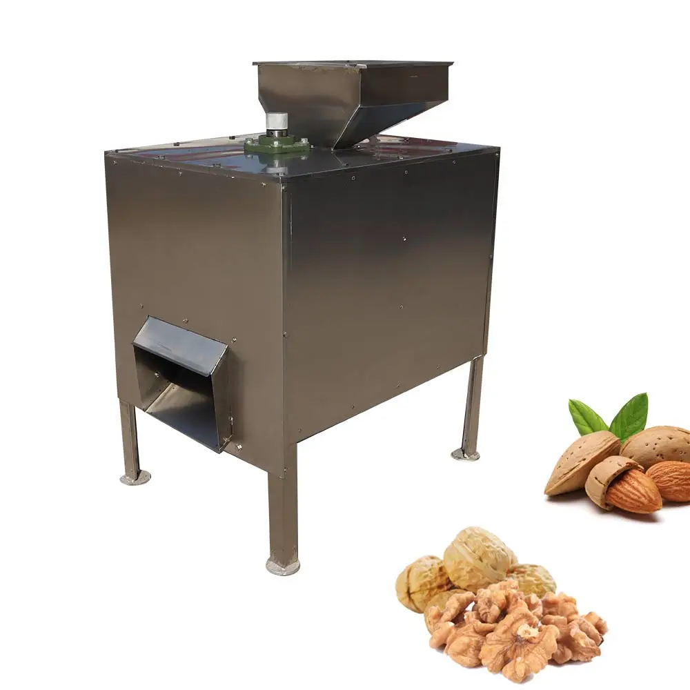 Top selling almond walnut hazelnut shelling machine nut cracking equipment nut sheller for sale
