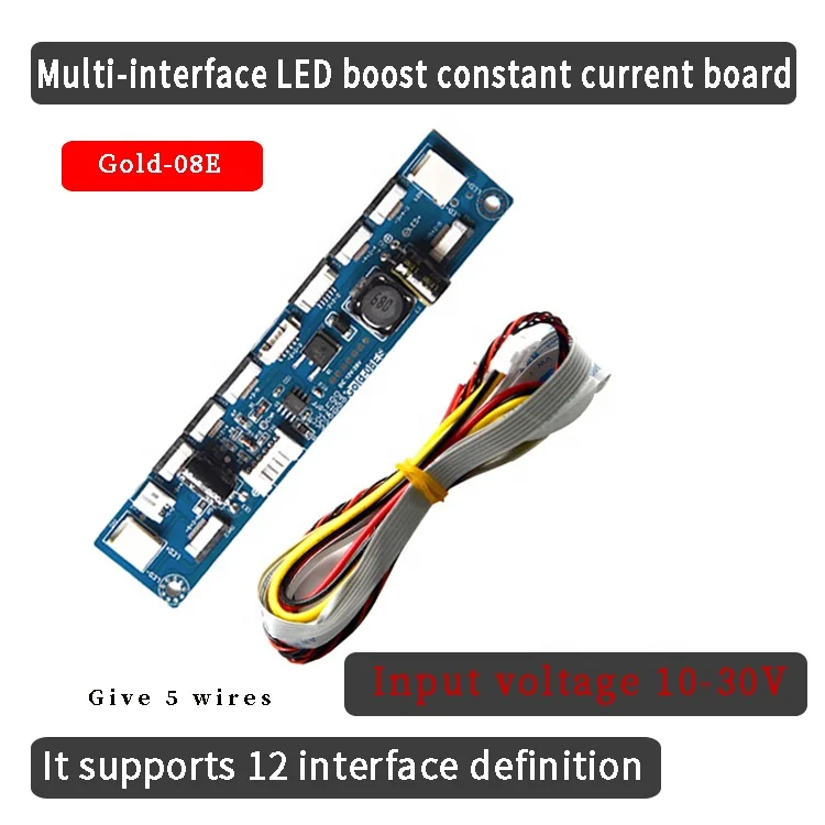factory price Universal LED backlight inverter  for LED panel Gold-08E