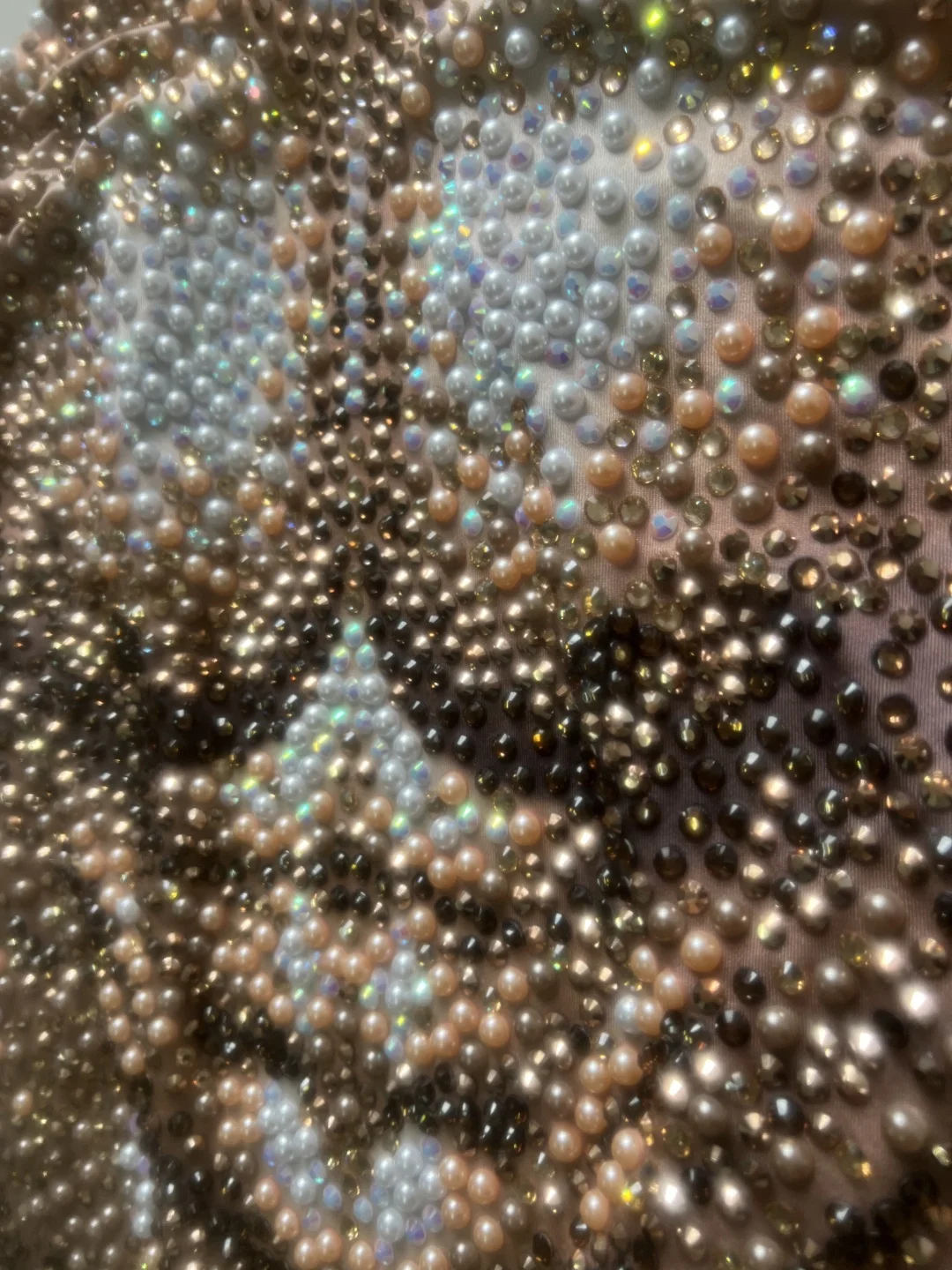 Monos Sexy Stretch Rhinestone Pearl Spandex Bodysuits Male Exotic Dancewear Stripper Outfit Club Men Stage Performance Jumpsuit