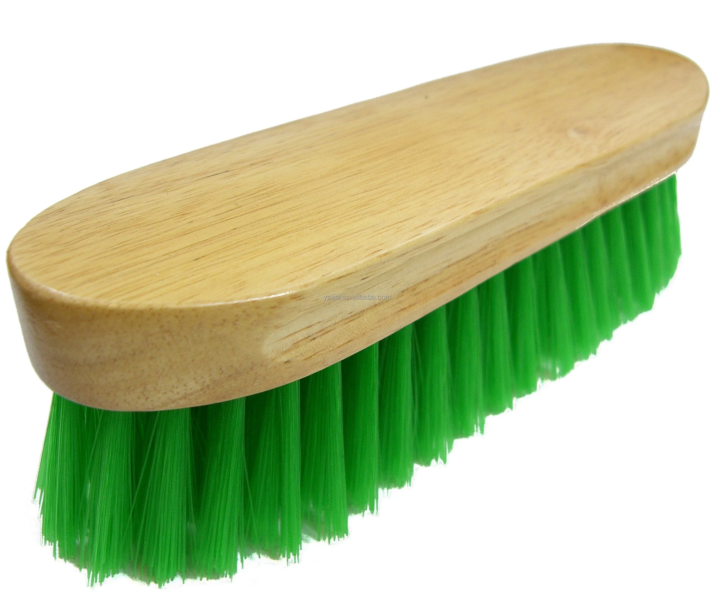 Wooden back Horse Dandy Brush with PP Bristles Essential Horse and Equine Care product