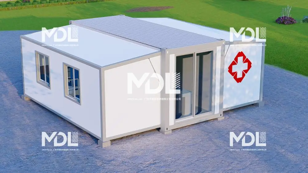 Hot Sale Fast Build Modular Container Hospital Container Clinic Prefab House For Europe