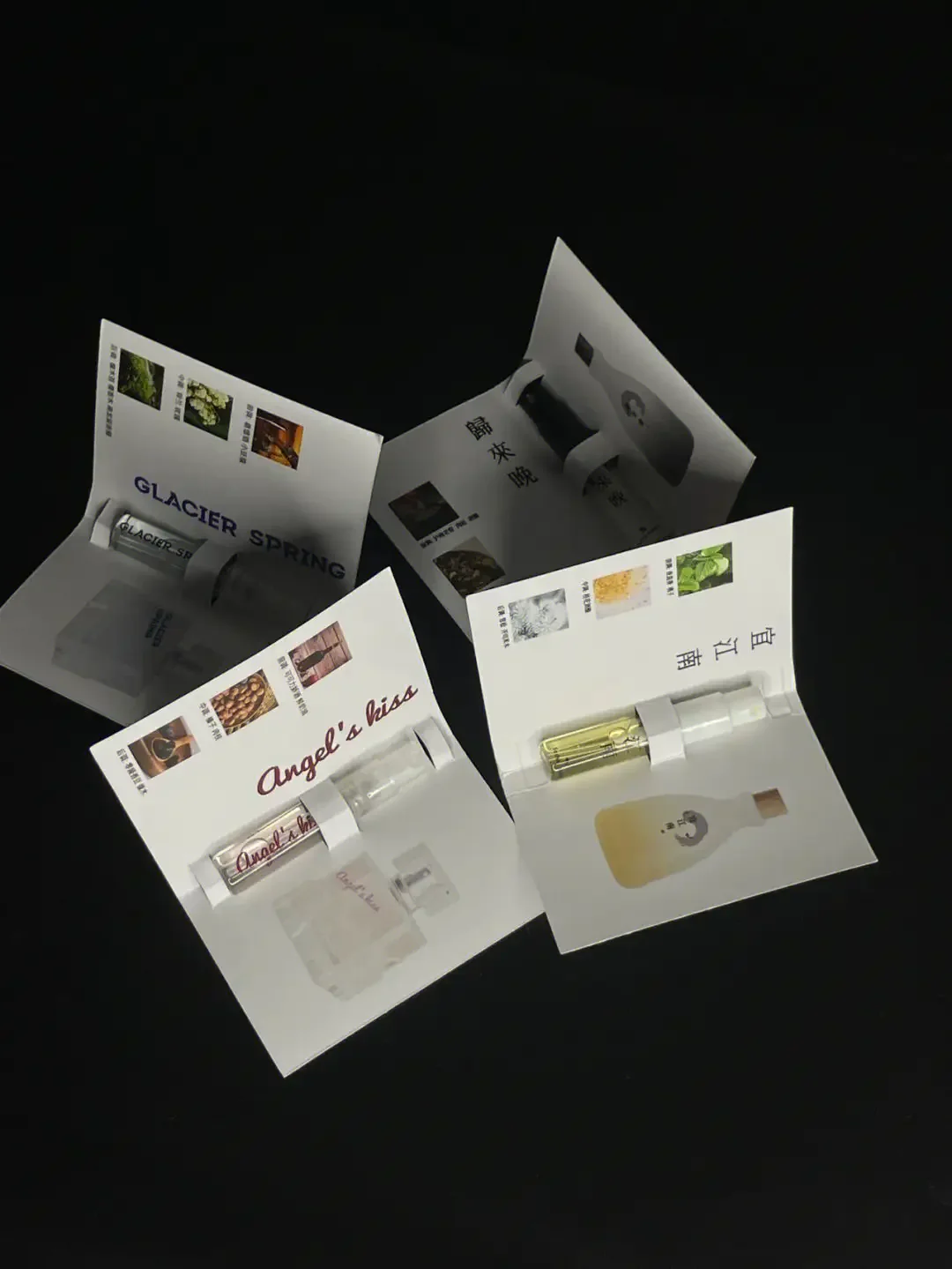 custom rigid paper cardboard drawer box perfumes parfum fragrance perfume tester holder