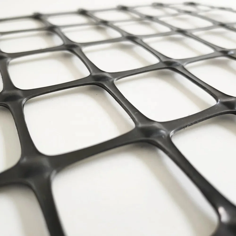 15kN 20KN 40KN PP Geogrid for Slope Protection Stabilization PP Biaxial Geogrid Price triaxial biaxial geogrid