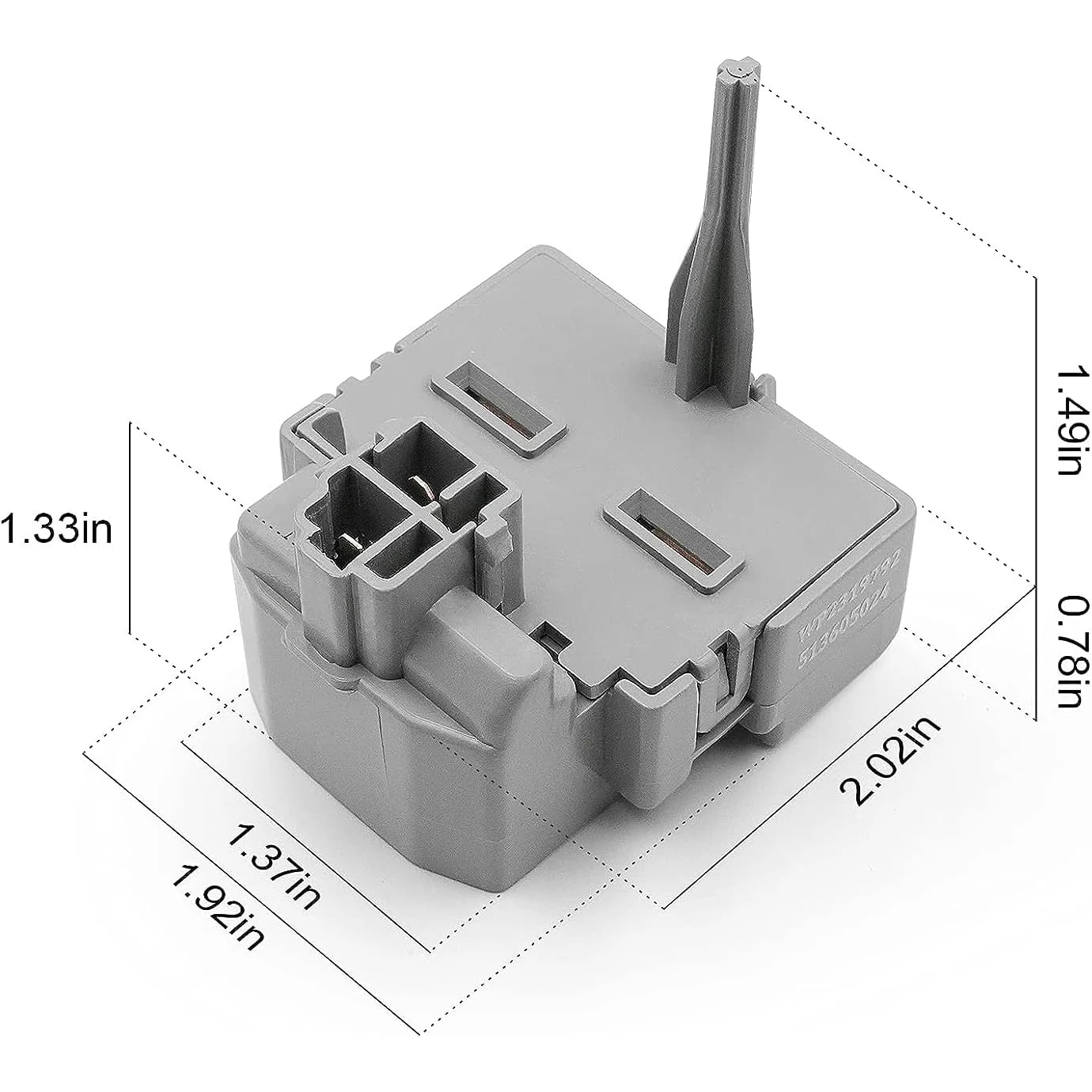 W10189190 TSD2 Start Device Combination & W10662129 Compressor Run Capacitor for Whirlpool Refrigerator & Freezer W10197428 2419