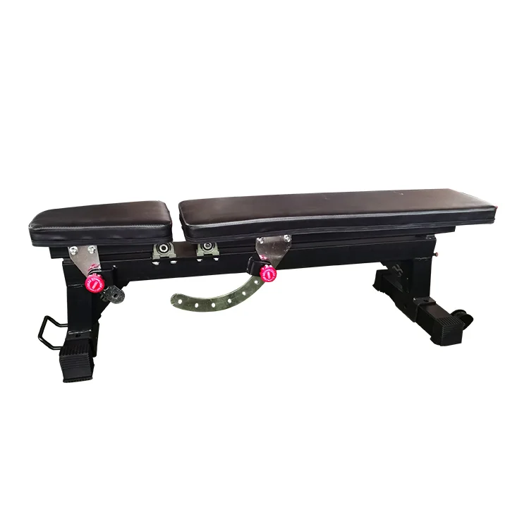 Commercial home folding home multifunctional sit-up auxiliary exercise chair equipment dumbbell stool