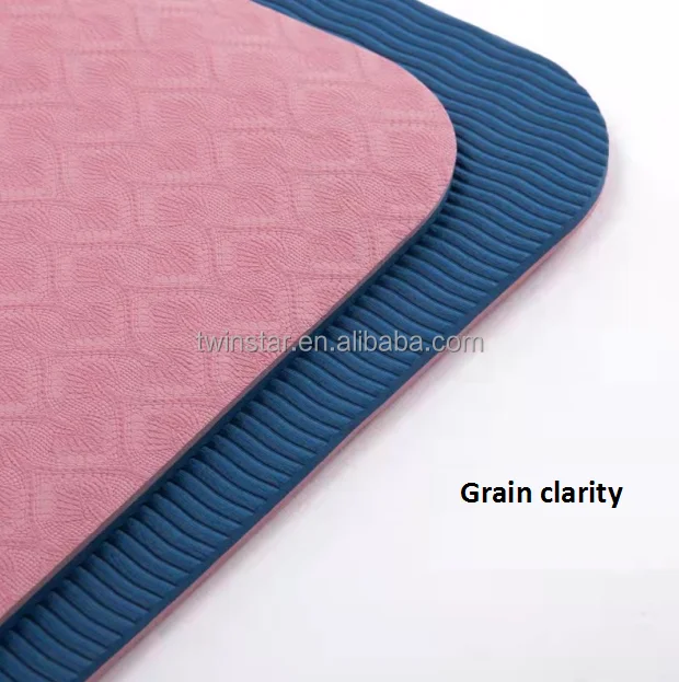 Good quality tpehot selling yoga mat rubber custom yoga mat set