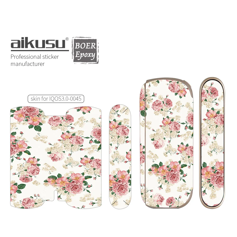
For IQOS 3.0 E-cig decoration label sticker for promotion die cut sticker 