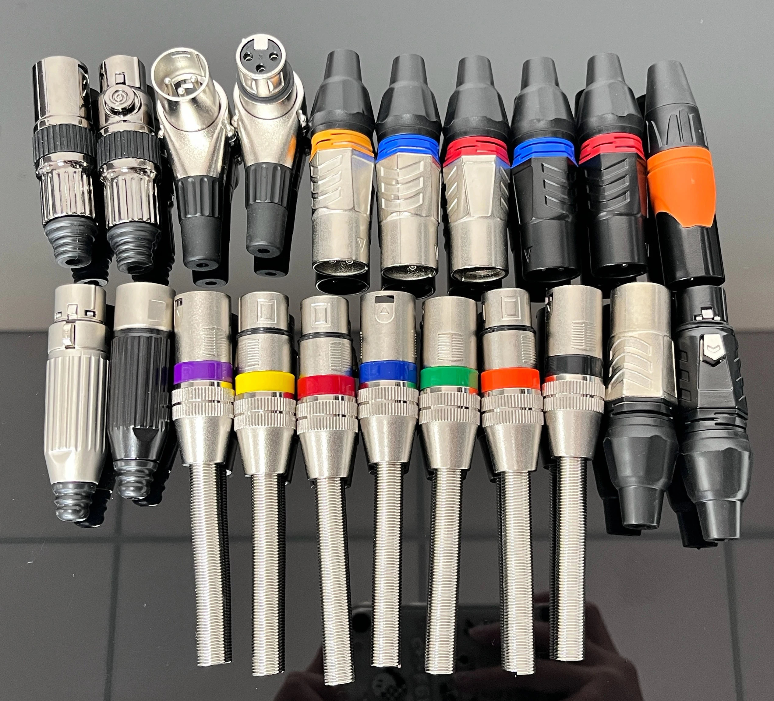 Color 3Pin XLR Cable Male to Female Canon Plug Audio Cable Shielded 1PC For Mixer Microphone Amplifier 0.3m 1m 1.8m 3m 5m 10m