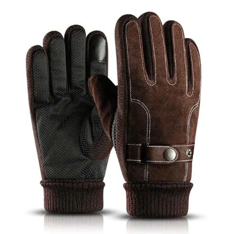 
Autumn Winter Windproof Cold-proof Outdoor Custom Sport Climbing Riding Racing Motorcycle Gloves 