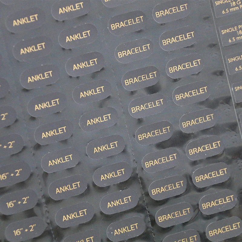High quality customized waterproof self adhesive transparent stickers round packaging labels