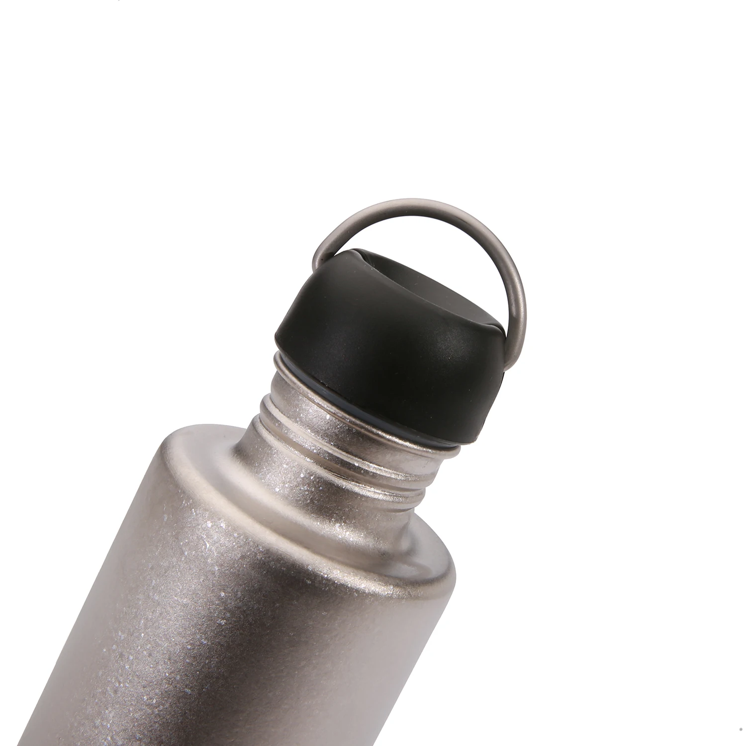 Customized Logo Titanium Water Bottle Portable Professional Camping Gear Hiking Outdoor Activities Weighted Capacity Packed Bag