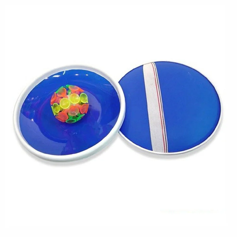 Sticky Ball Game LED Suction Cup Ball Wheat Straw Fiber Bats Toy