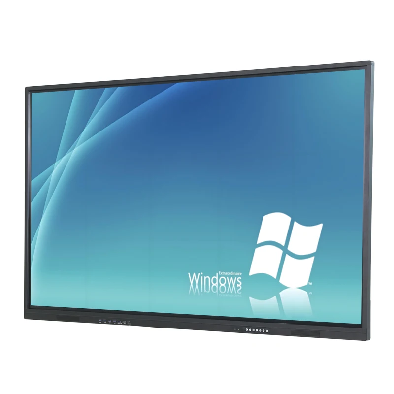 ODM 4K Android 75 дюймов интерактивный дисплей смарт-плата OPS PC 75 дюймов сенсорный экран интерактивная доска