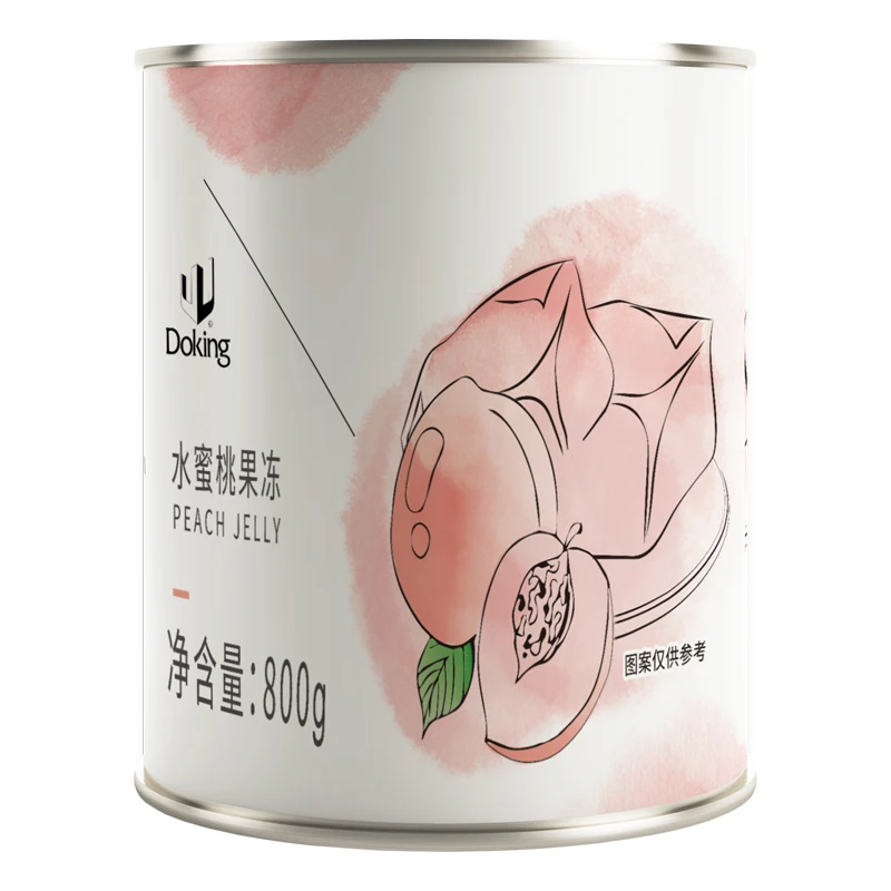 Doking Hot selling Aiyu jelly HACCP ISO HALAL certificates instant Lime Jelly  for bubble tea drinks milk tea ingredients