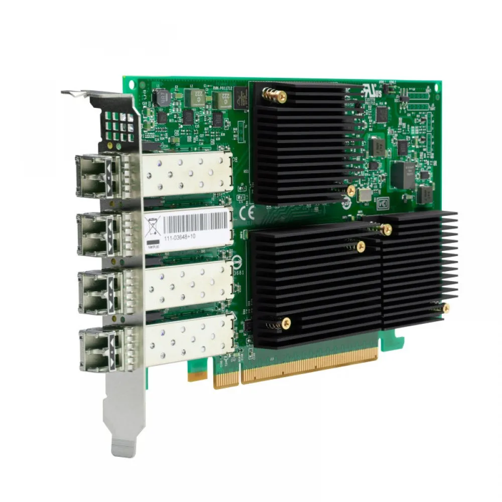 Emulex 32004 оптоволоконный адаптер для хостовой шины: четырехпортовое высокоскоростное подключение корпоративных решений хранения данных