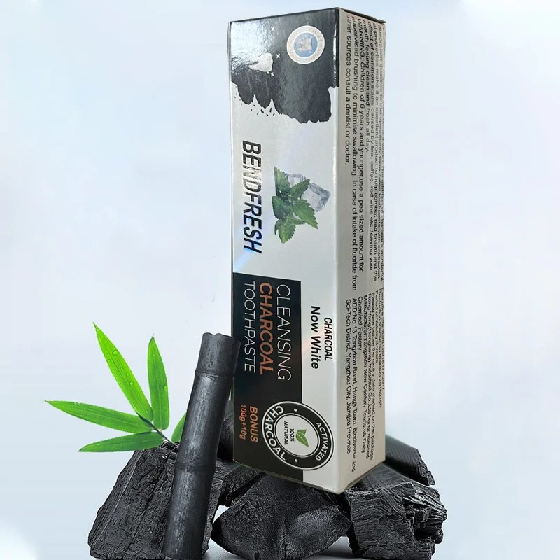 100% натуральный бамбуковый уголь отбеливание зубов Органическая Зубная Паста зубная паста