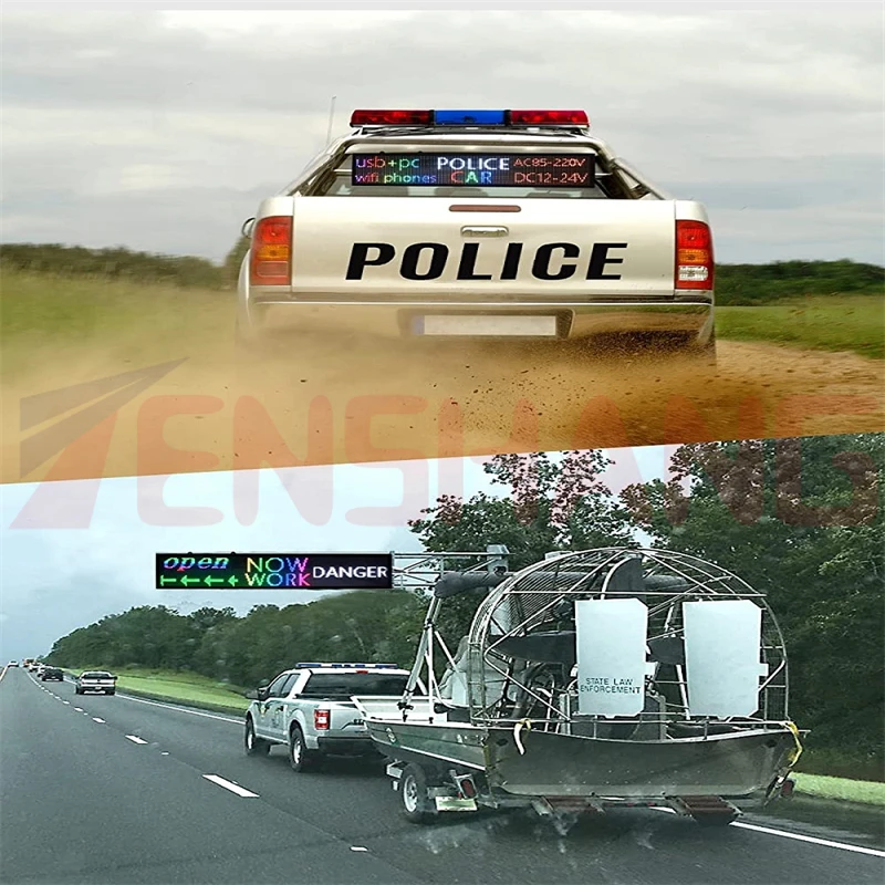 Programmable Led Billboard Display Taxi Price Signs Advertising Led Mobile Billboard Truck Car for Sale Business Shop Panel