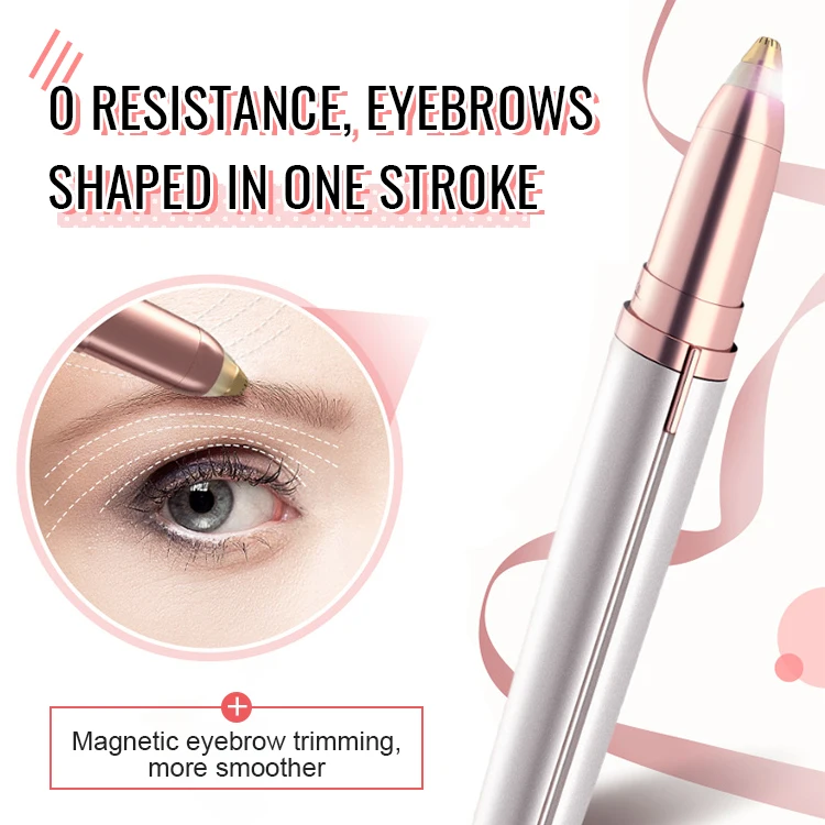 brows Electric Eyebrow Trimmer Rechargeable Eyebrow Hair Remover brows Razor Tool