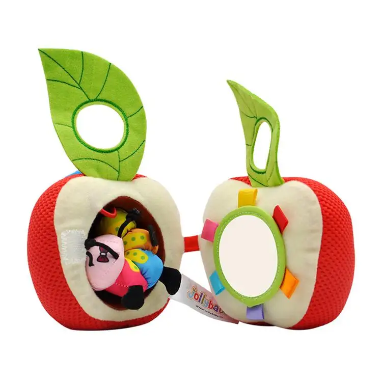 
2021 New Fruit Shape Plush Toy Cute Stuffed Fruit Toys Crib Hanging Toys 