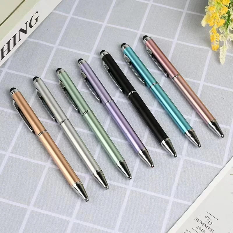 2022  cheap promotion promotional  plastic free gel ink  roller  pens with custom logo
