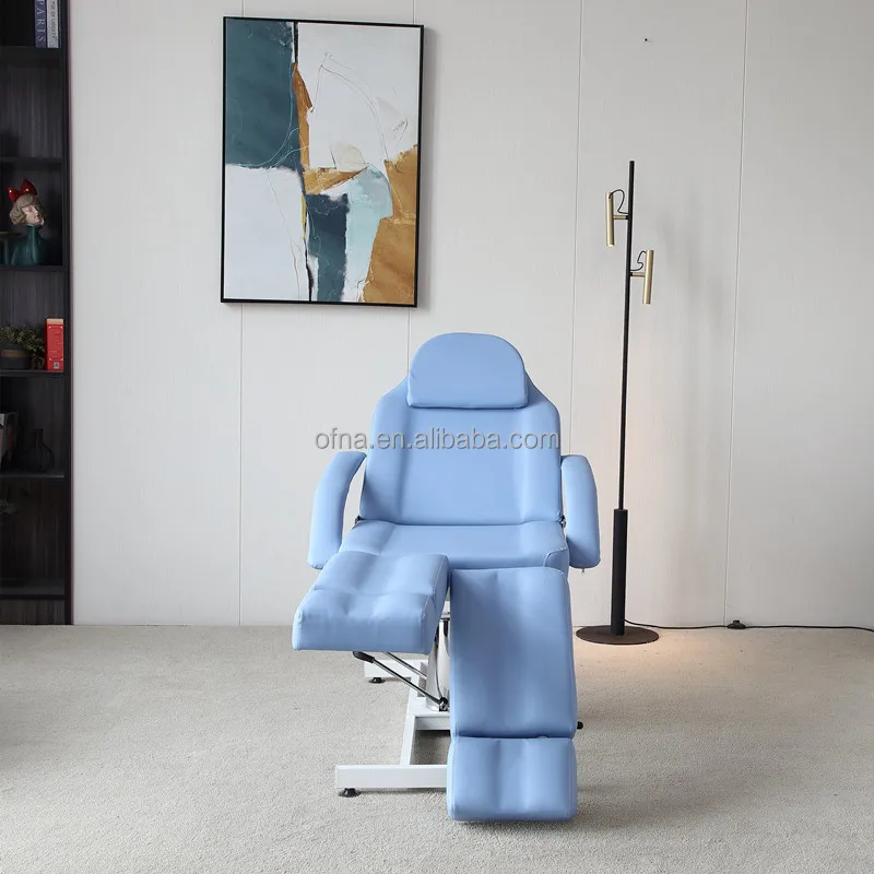 Manufacturer High Quality Leather Hydraulic Tattoo Chair Folding Massage Table Spa Bed Beauty