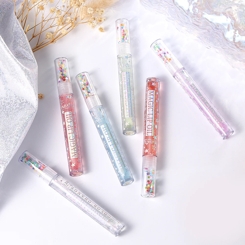 Custom lipglosses lip oil gloss moisturizing vegan lip plumper private label glossy plumping lip gloss