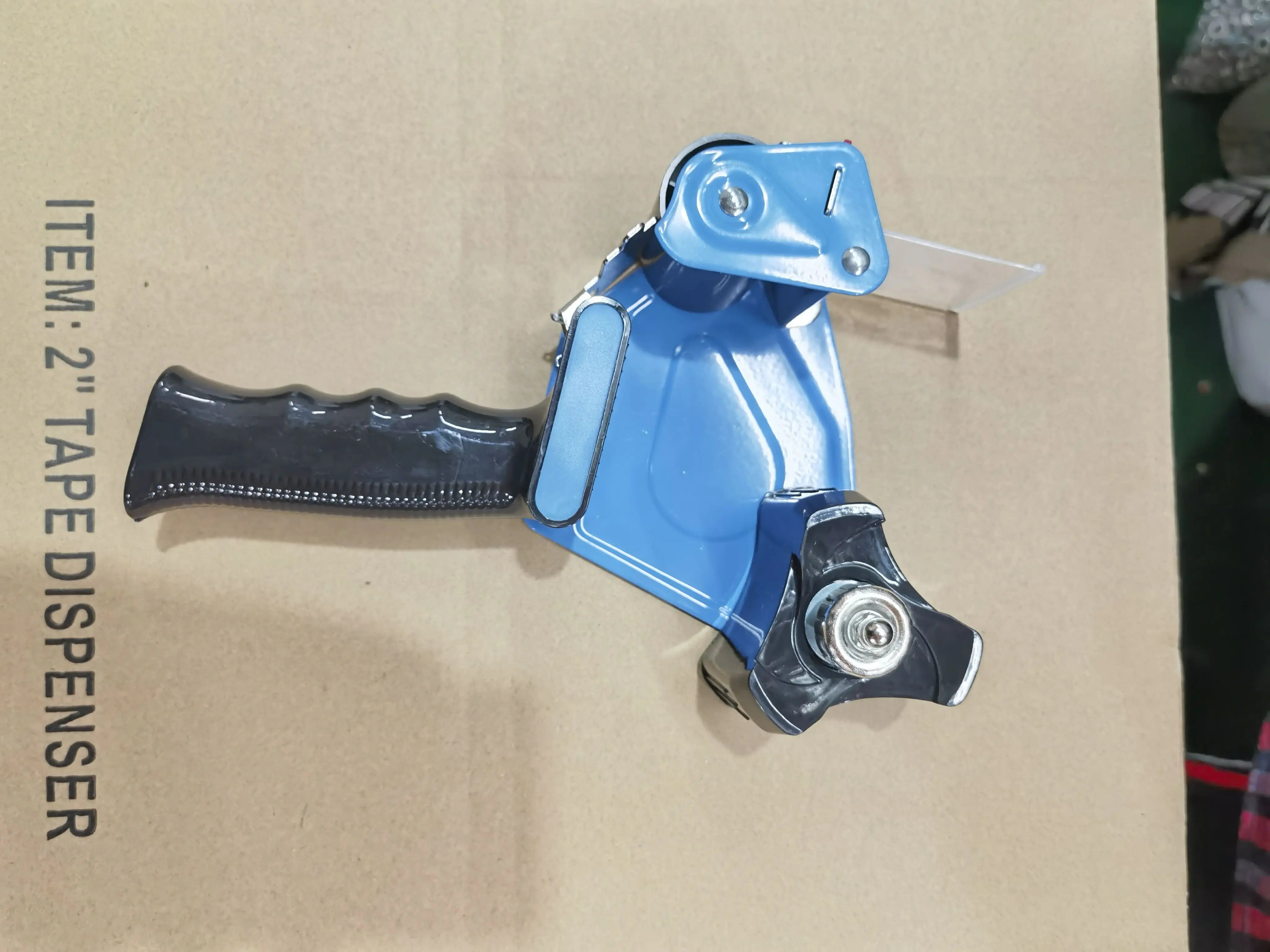 dispenser heavy duty single roll manual plastic bopp sticky 4 inch large custom tape packing print