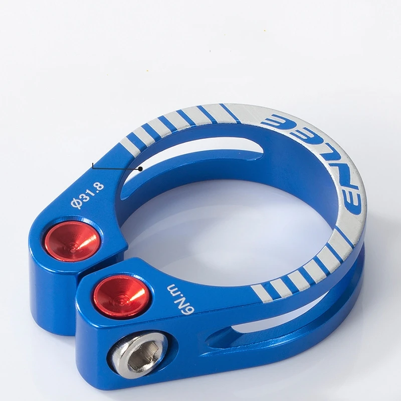 Cross Border Bike Seatpost Clamp MTB Hollow Lock Seatpost 31.8 34.9mm Clamp Ring Seatpost Lock