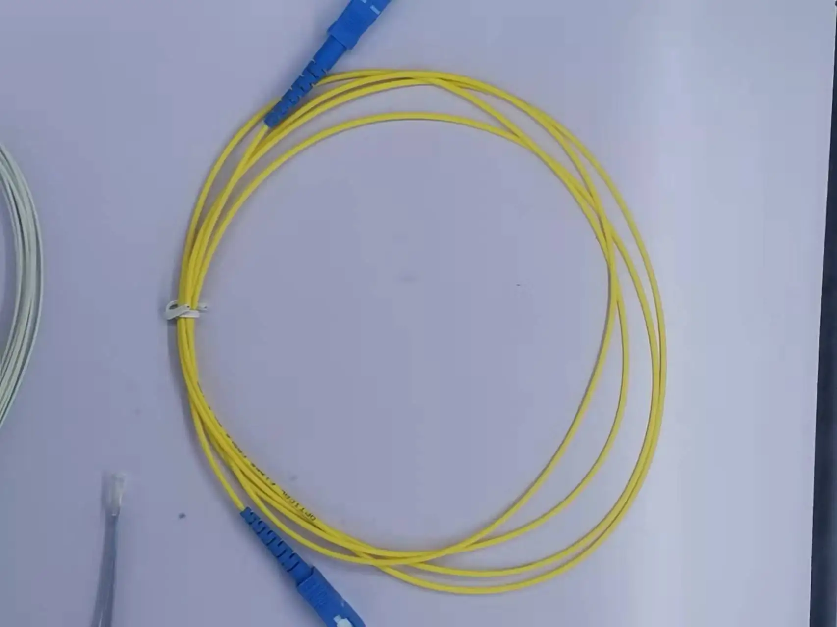 Fiber optic jumper/optical fiber patch cord/fiber optica patch cable with SC APC LC FC ST connectors