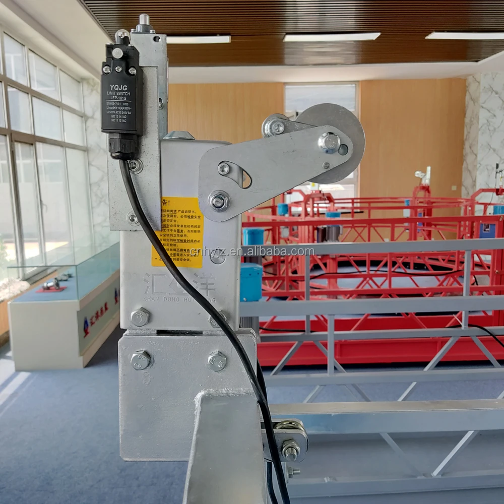 Высококачественное оборудование для чистки фасадов зданий высотой 800 кг ZLP800, подвесная платформа, строительная колыбель, фабрика гондолы