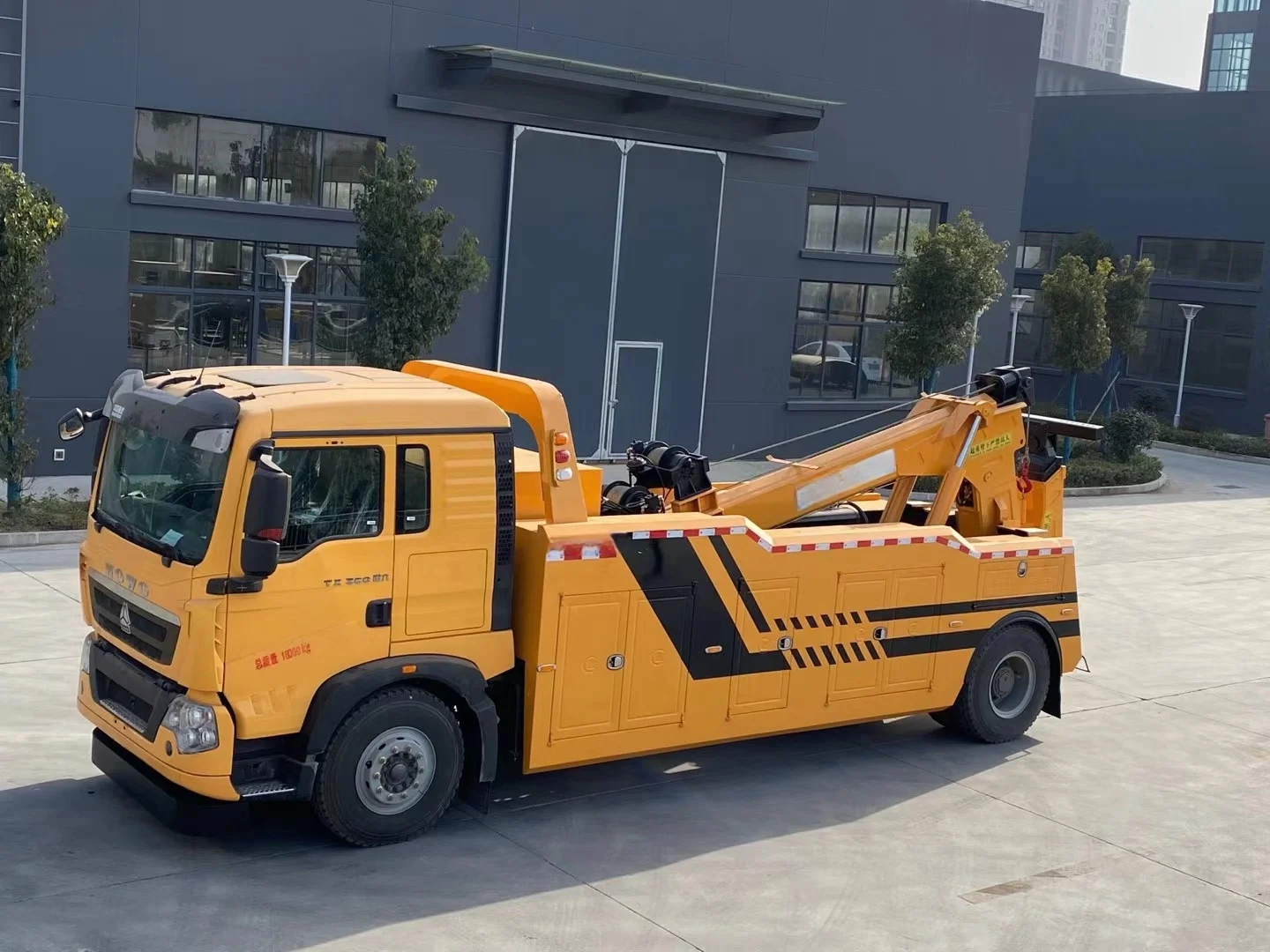 Long Endurance  High Strength and Cost Effective 16 TON Integrated Tow Truck Sold in South American Countries