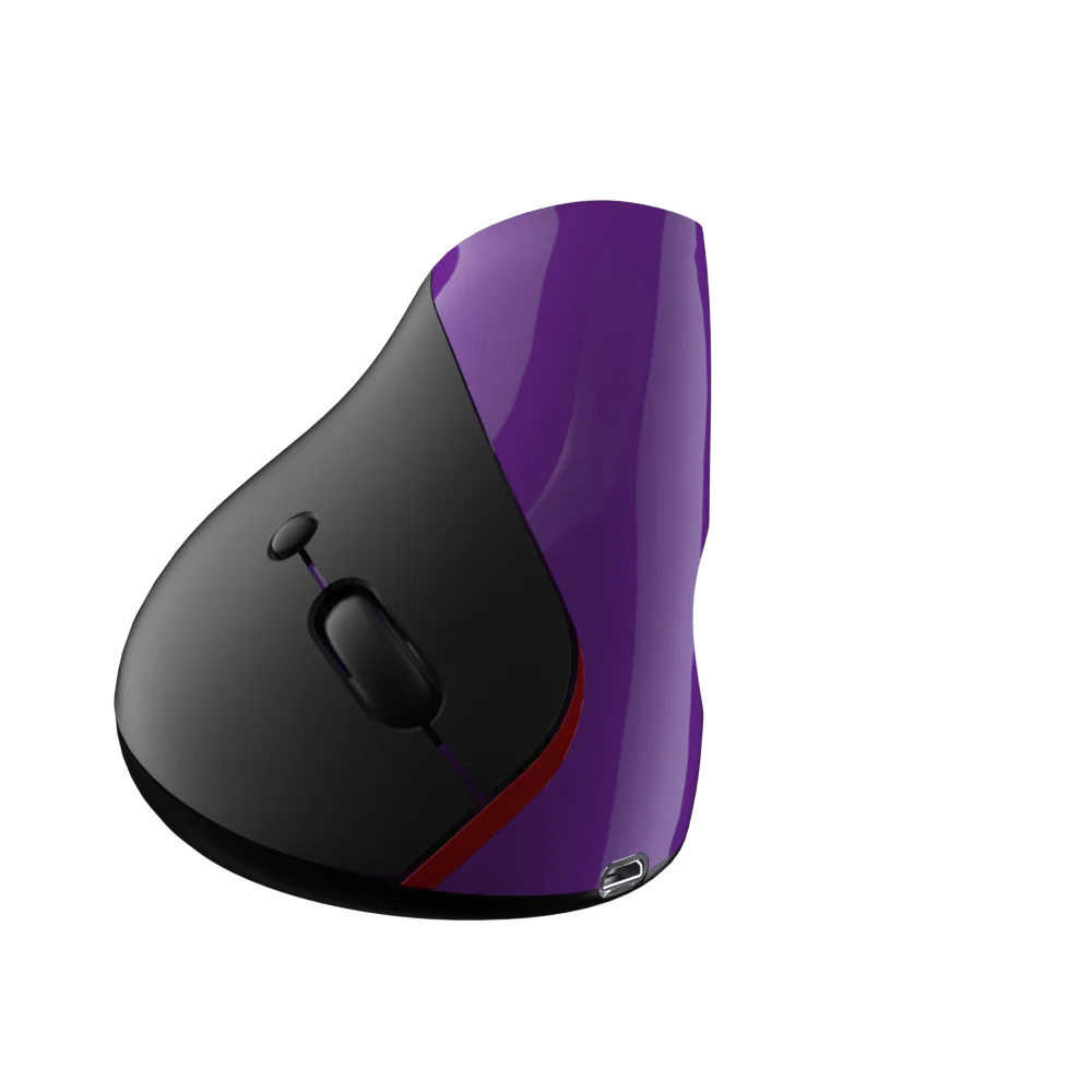 2022 OEM Wireless Ergonomic Mouse Comfort Big Hands Battery Rechargeable 2.4G Vertical Wireless Mouse