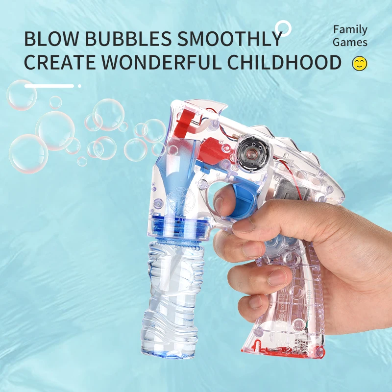 Kid Bath Toy For Children Birthday Gift Outdoor Party Toys kids Toys Bubble Machine Guns Bubble Gun
