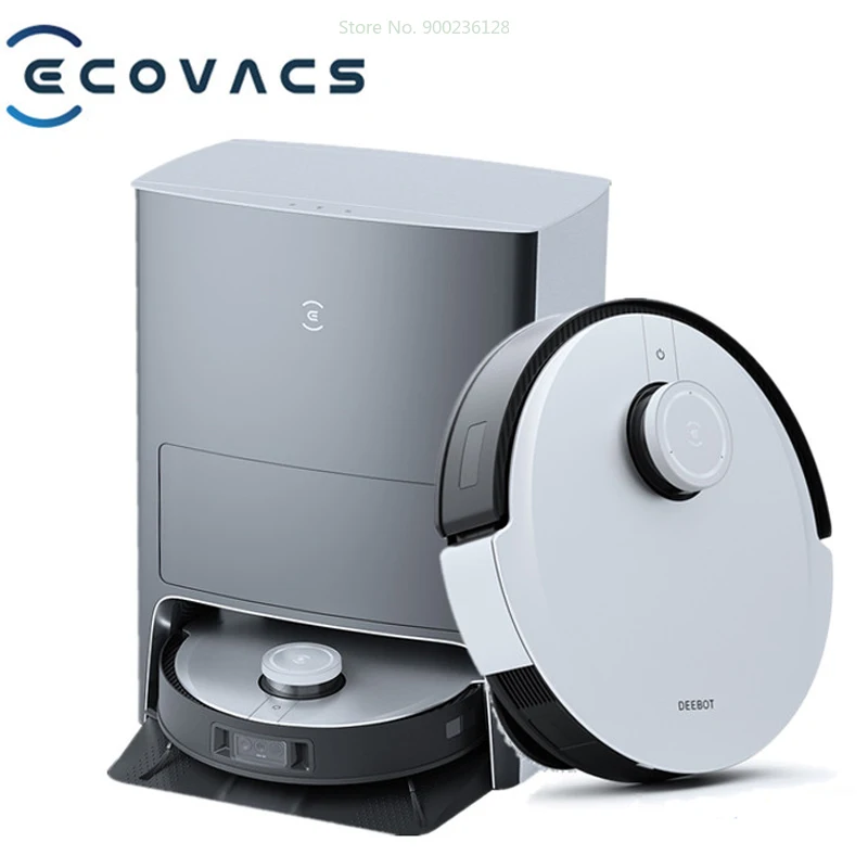 5000Pa ECOVACS DEEBOT X1 OMNI Vacuum cleaner With Almighty Base Station And 5000 Pa Suction Make It Possible To Free Your Hands